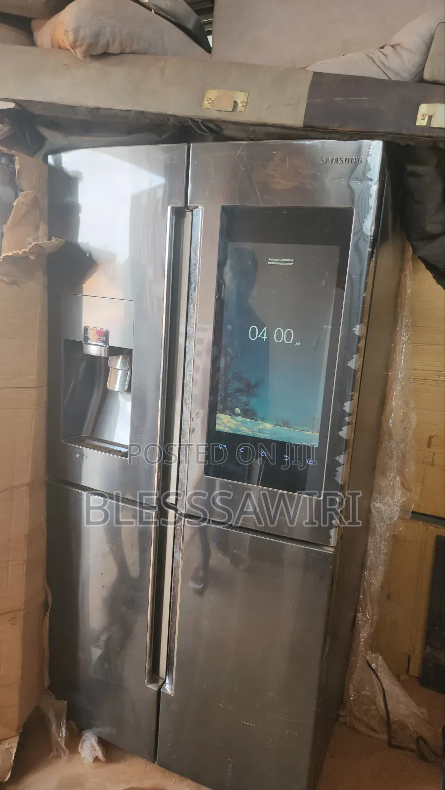 Samsung French Door Fridge With Hub Touchscreen LCD and Wifi