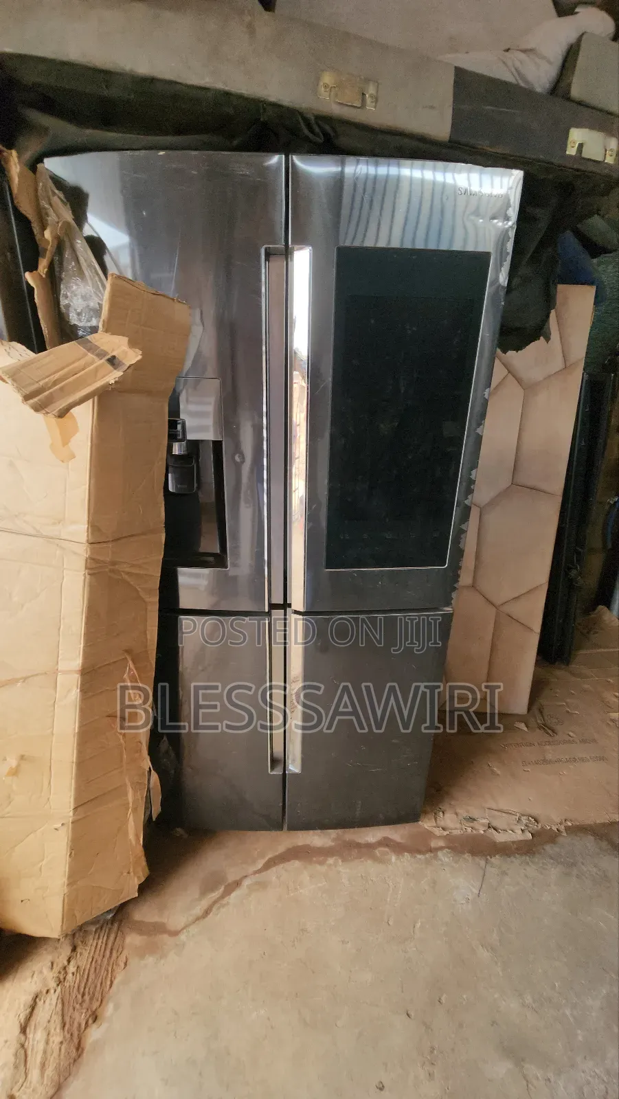 Samsung French Door Fridge With Hub Touchscreen LCD and Wifi