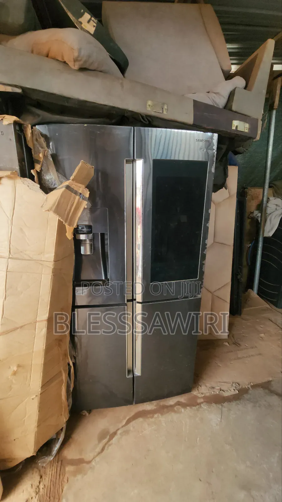 Samsung French Door Fridge With Hub Touchscreen LCD and Wifi
