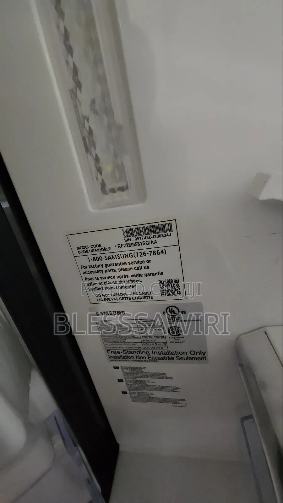 Samsung French Door Fridge With Hub Touchscreen LCD and Wifi