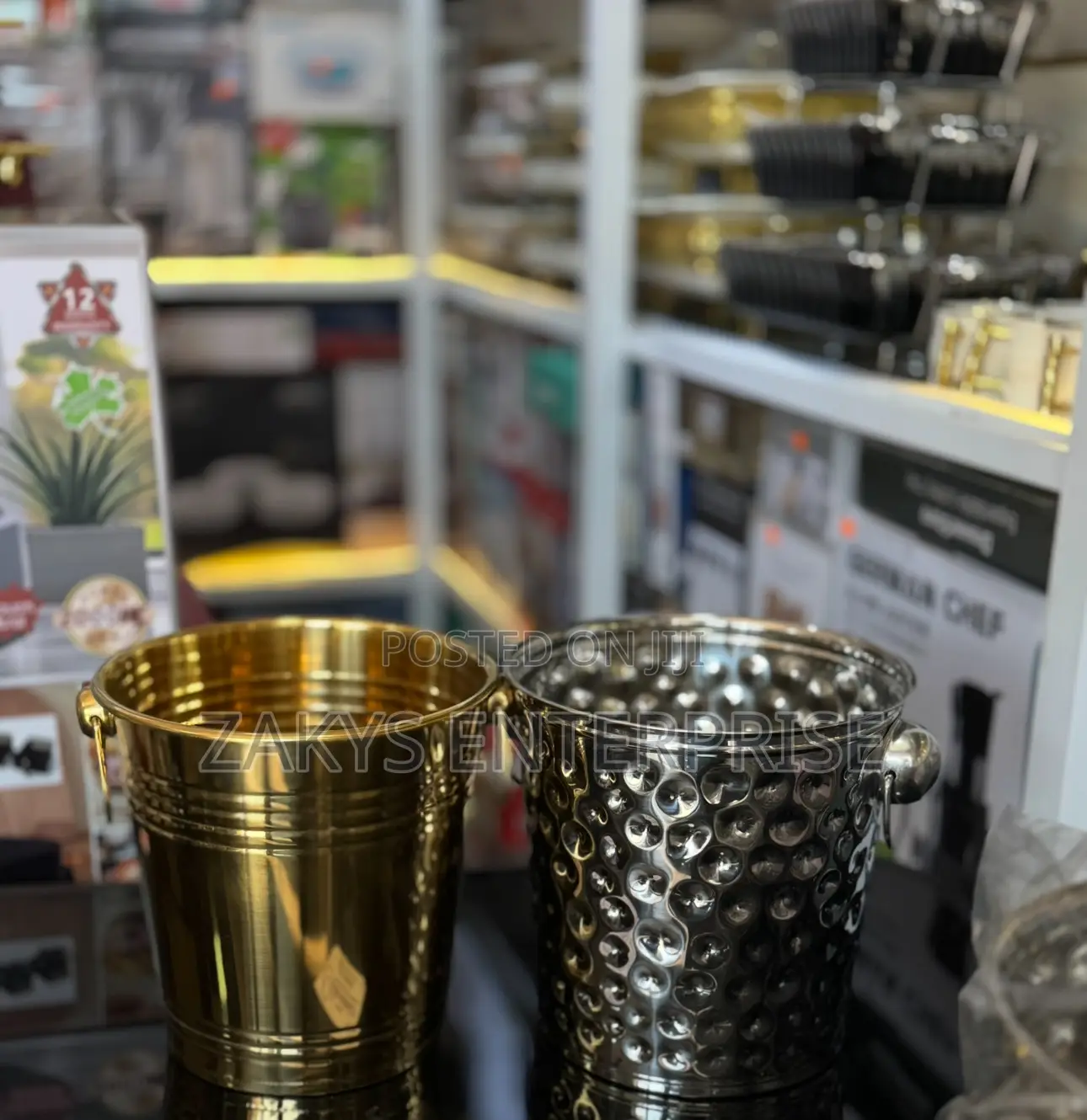 Gold Ice Bucket