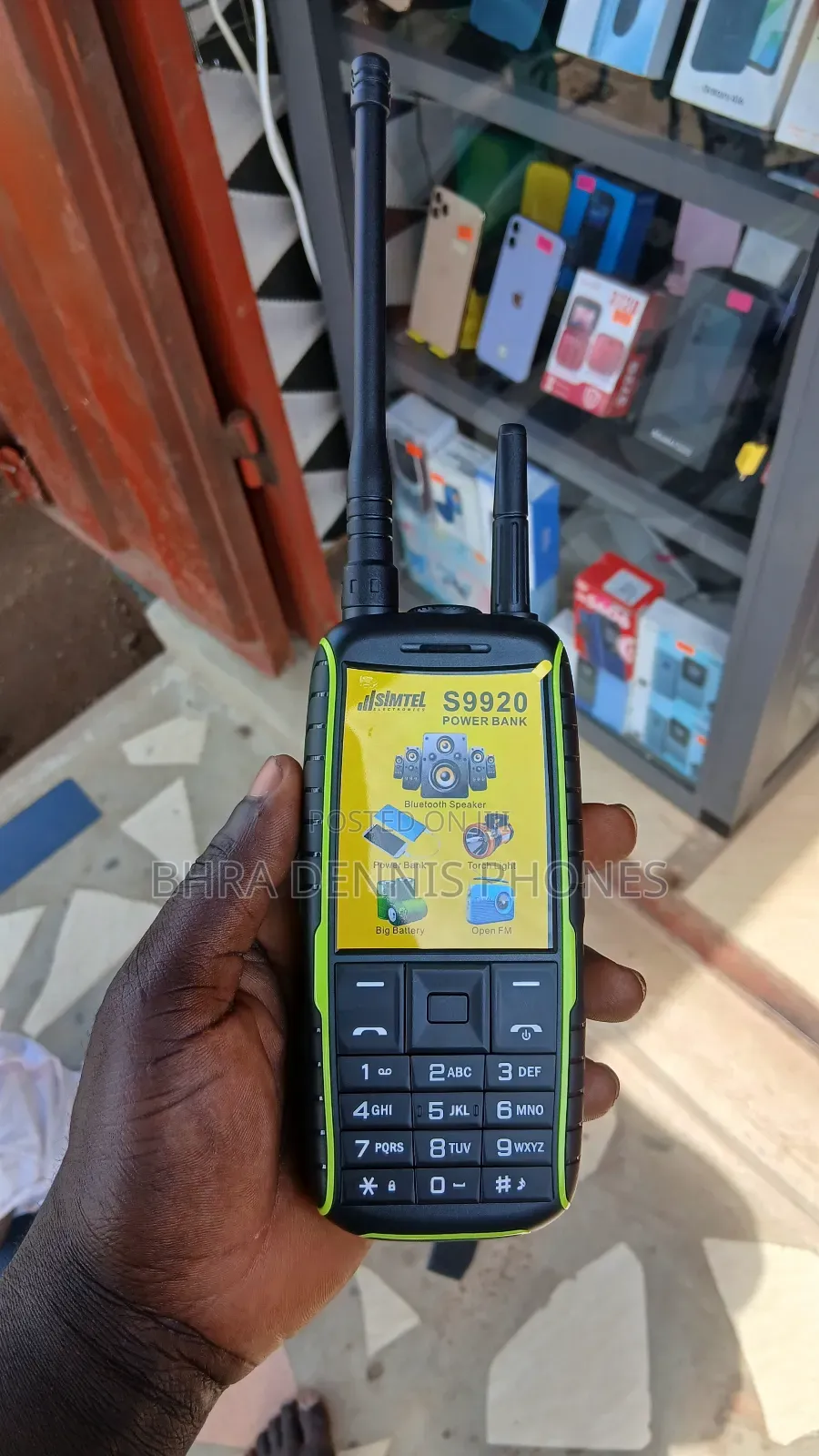 New Mobile Phone Black
