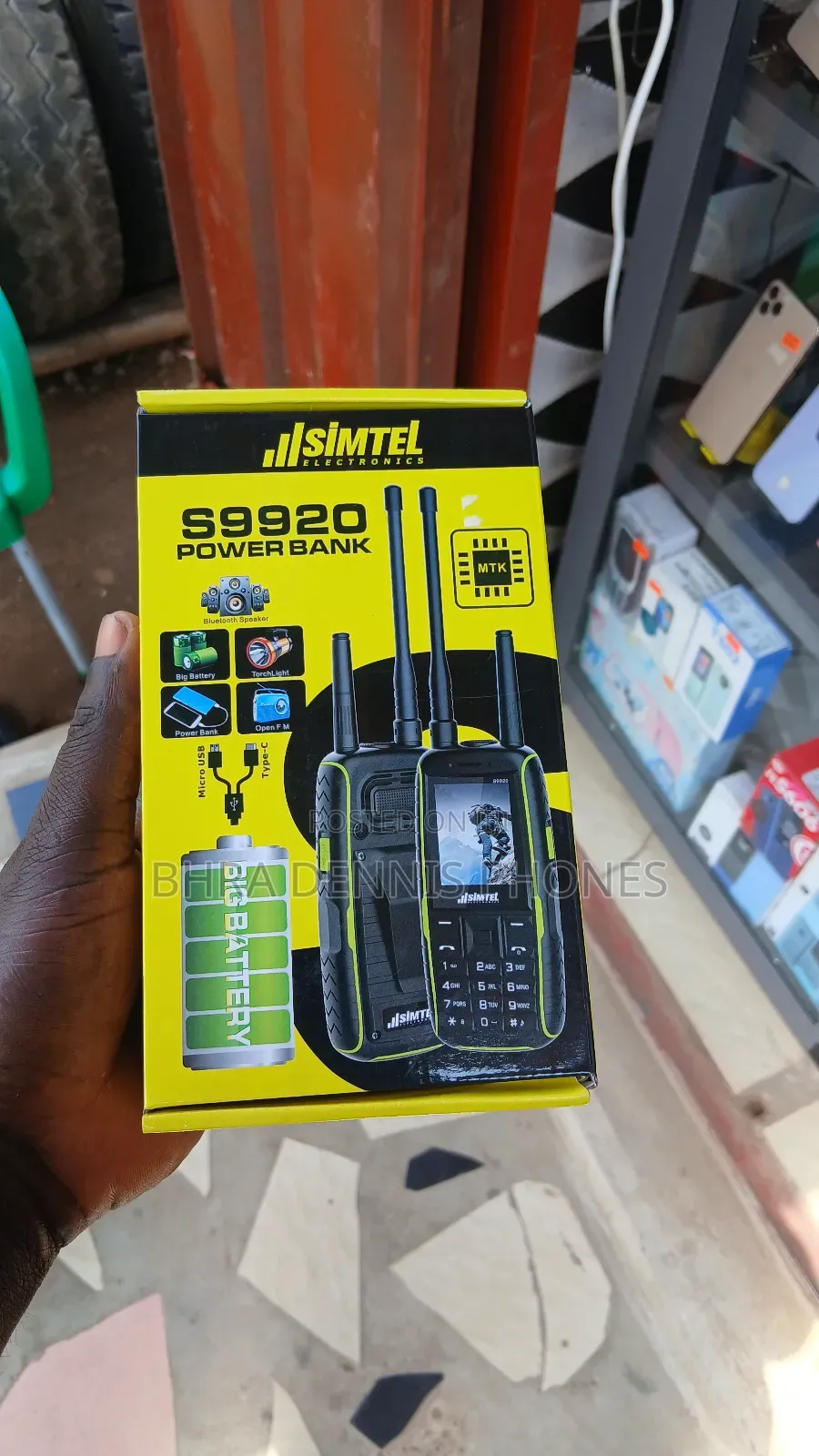 New Mobile Phone Black