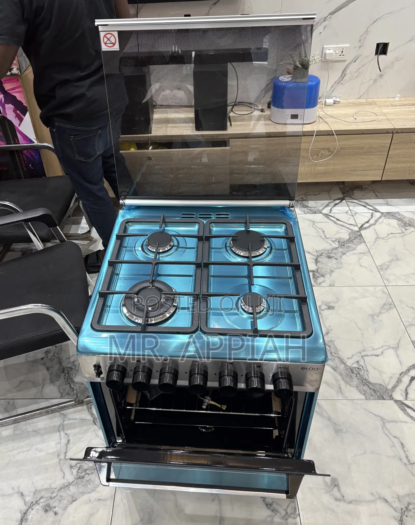 Choose Premium Eldo 60x60 Automatic Ignition With Oven and Grill 