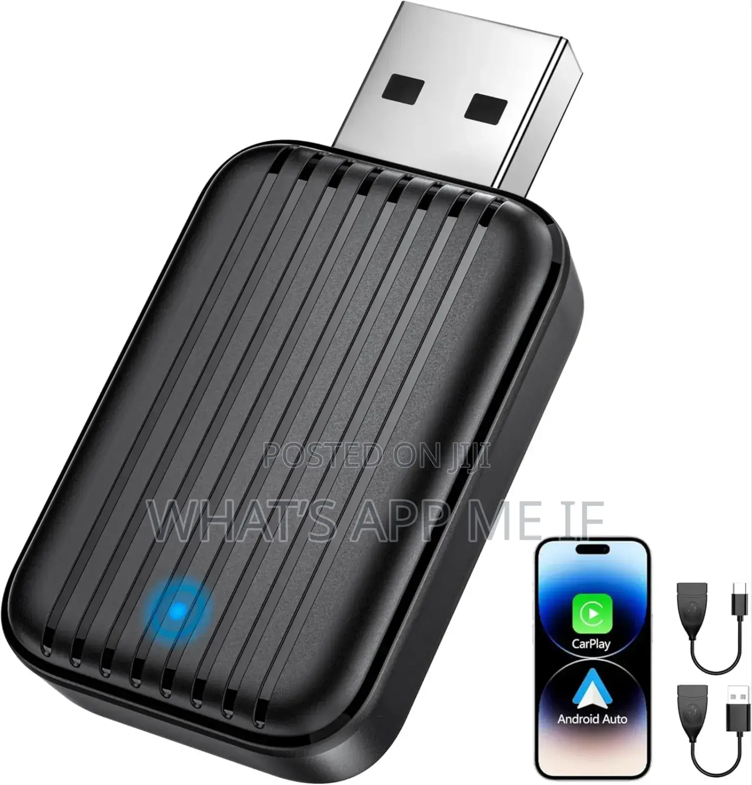 2025 Upgraded Wireless Carplay Adapter Uk, 2-in-1 for Carplay/