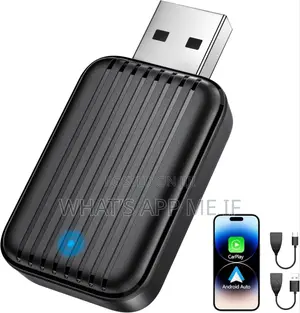 2025 Upgraded Wireless Carplay Adapter Uk, 2-in-1 for Carplay/