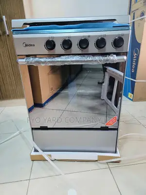 Cook,Bake Grill With Midea 60x60 Stainless Steel Gas Cooker
