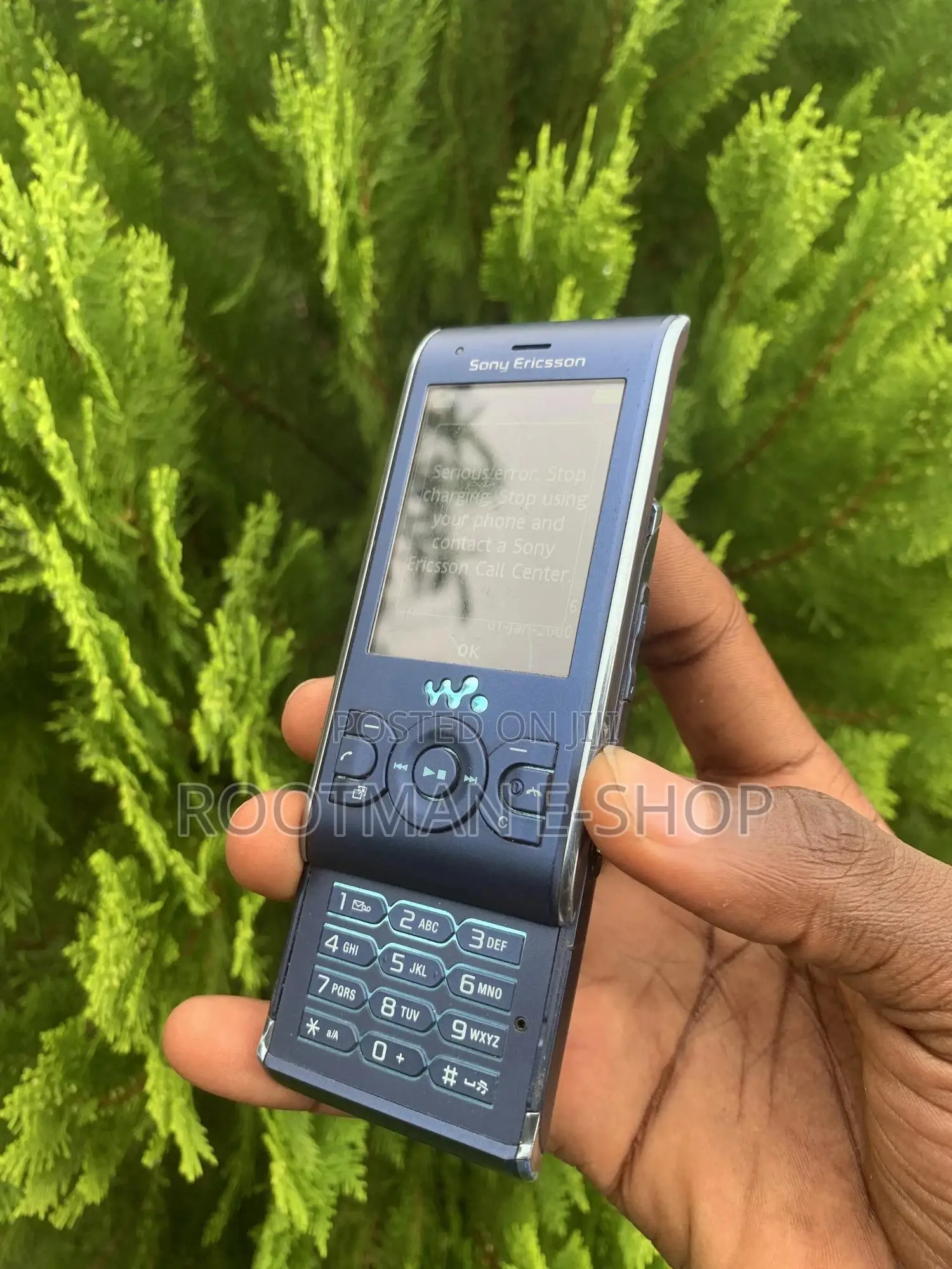 Sony Ericsson W595 Blue