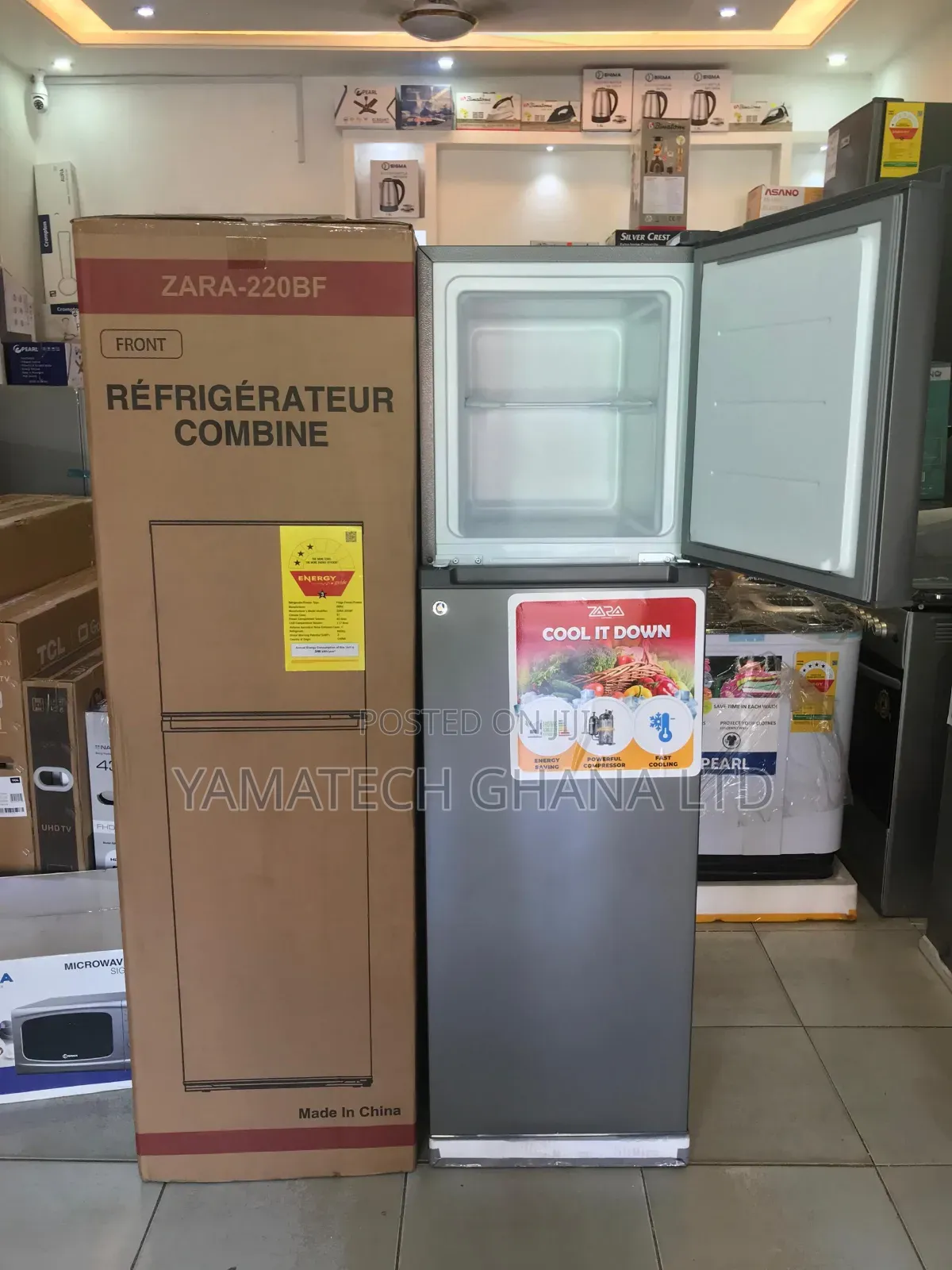 High Quality Energy Saving Zara 158litre Fridge With 5 Years Warranty