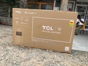 TCL Ultraline 50” Dolby Audio Google Tv