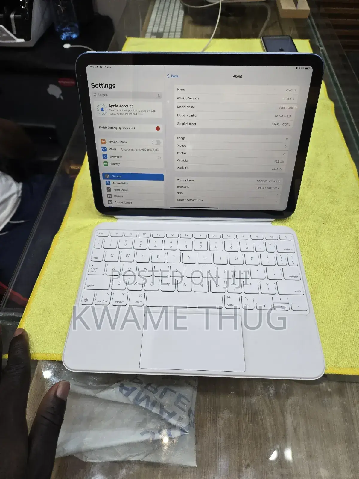 New Apple iPad (2025) 128 GB