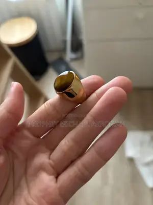Natural Tiger Eye Stone Ring