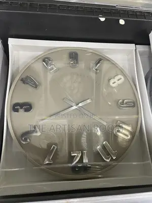 Eclipse Modern Grey Wall Clock