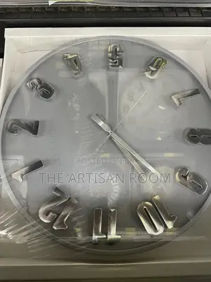 Eclipse Modern Grey Wall Clock