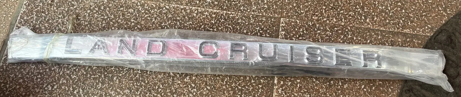 Land Cruiser Emblem Rear Tailgate or Back Door Garnish
