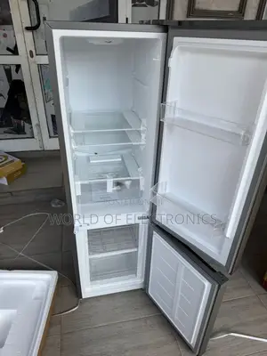 Buy Finest Zara 240bf Double Door Electric Fridge Dark Gray)