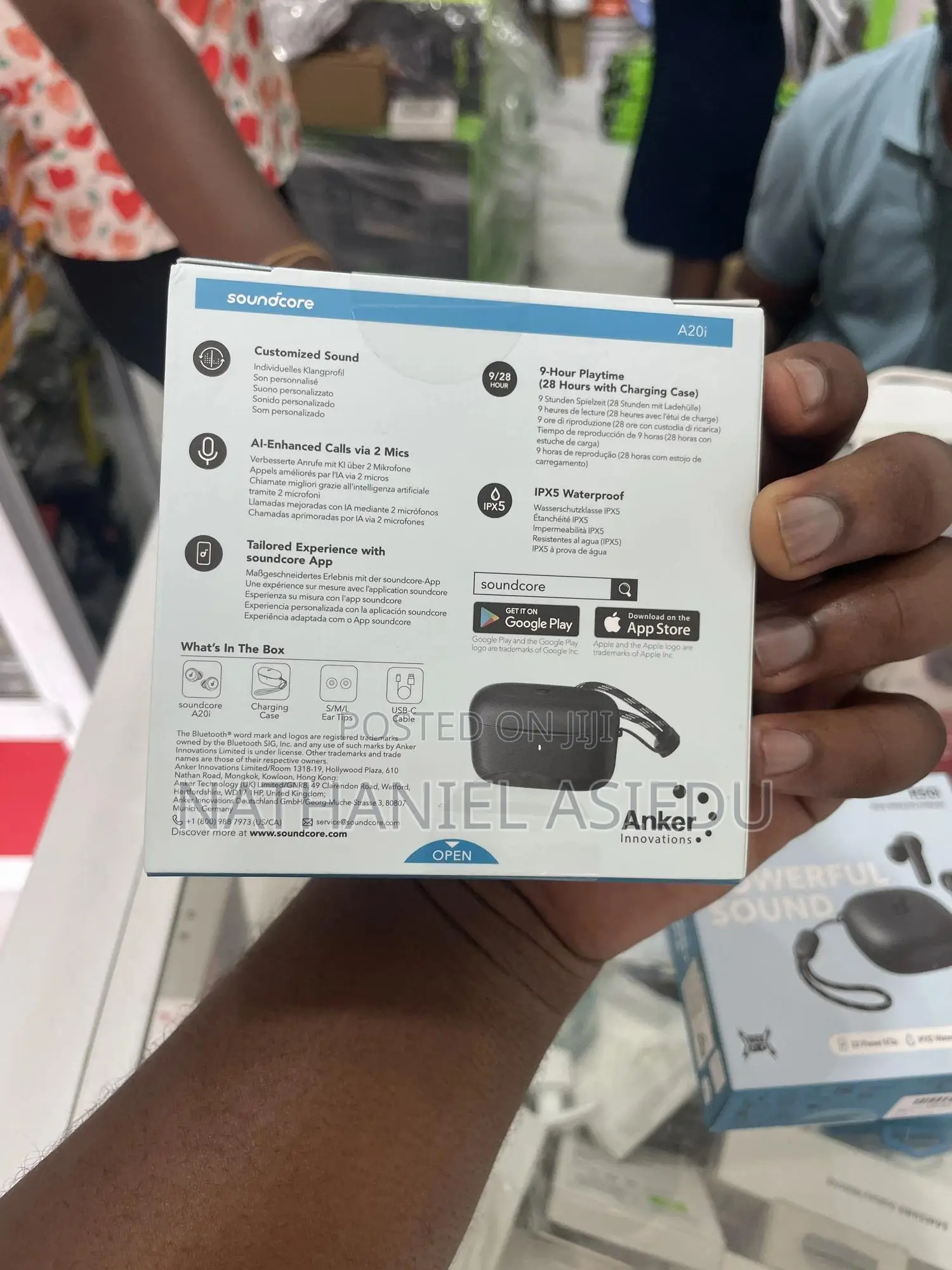 Soundcore by Anker A20i True Wireless Earbuds.