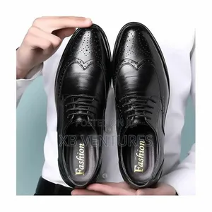 Formal
Comfortable Men's Business Shoes-Black