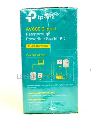 Tp Link Av600 2 Port Repeater and Powerline Starter Kit