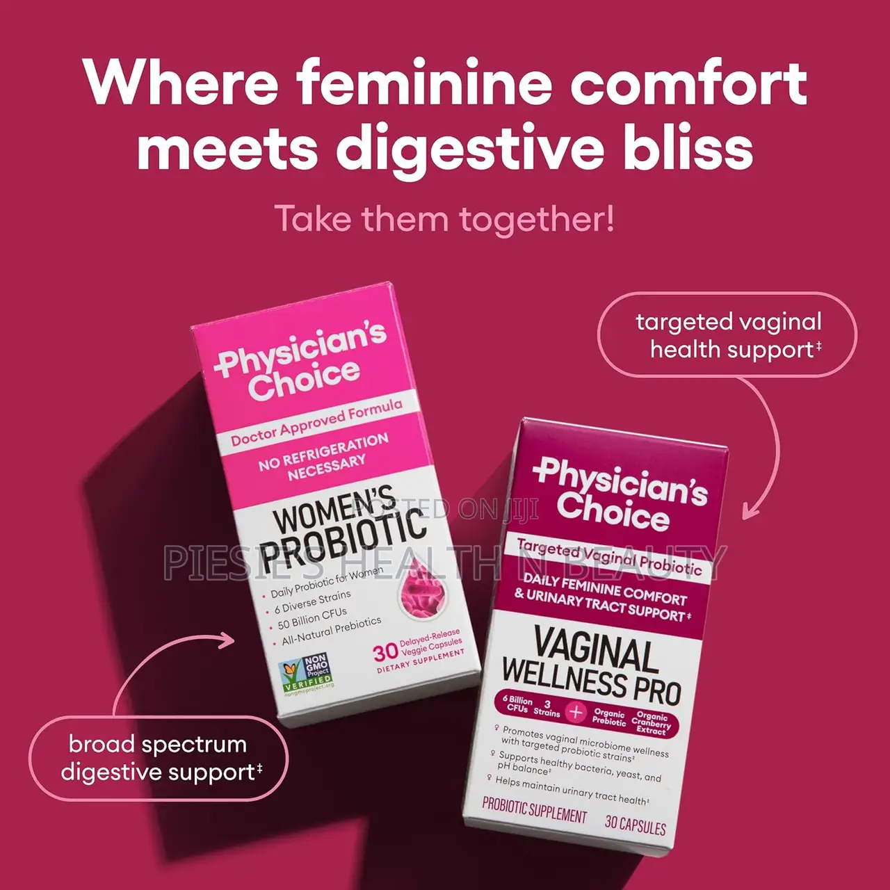 Physician's Choice Probiotics -Ph Balance, Digestive, Ut - 50billion
