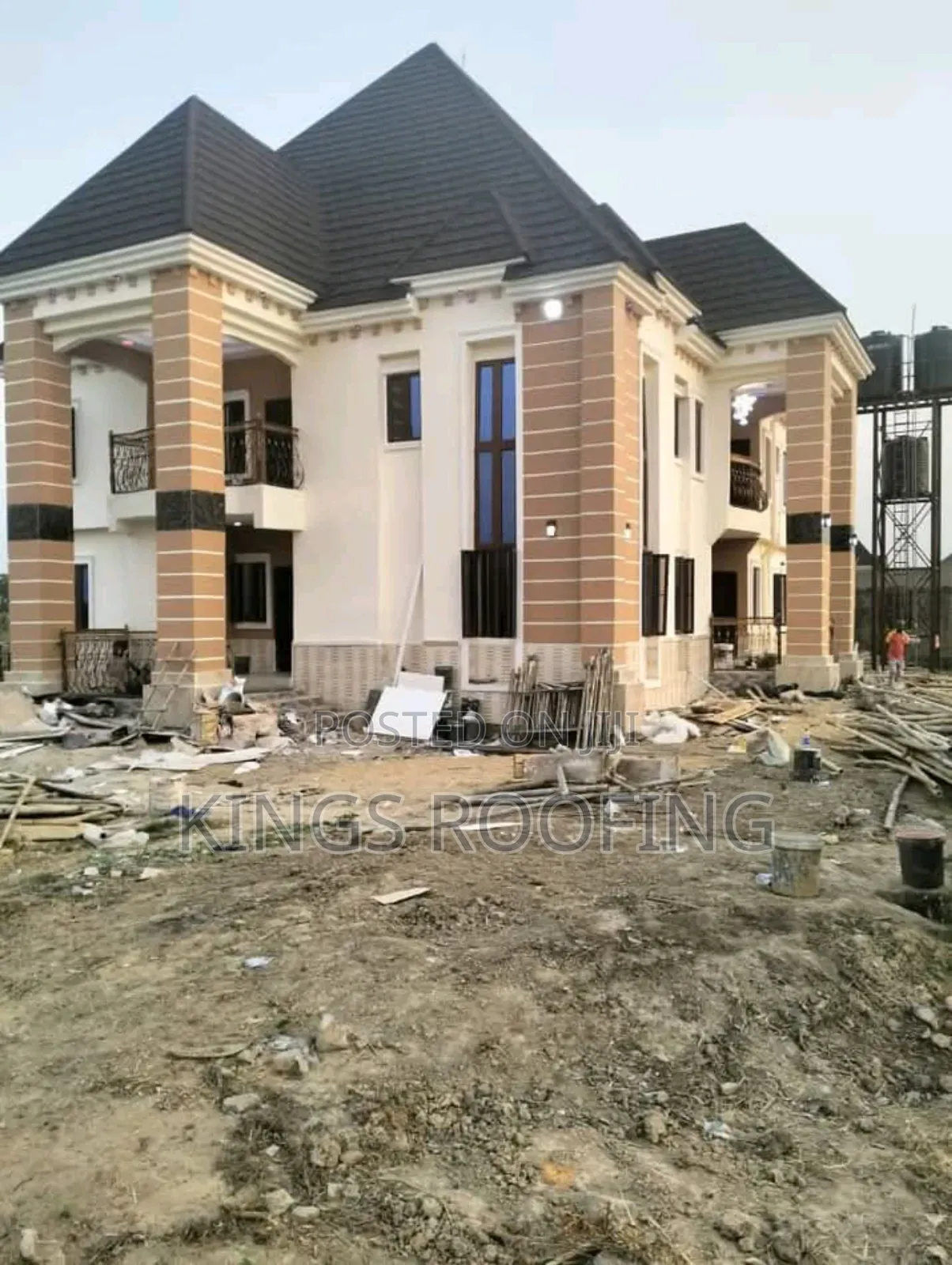 Hero Roofing Sheet, Concrete Parapet Design