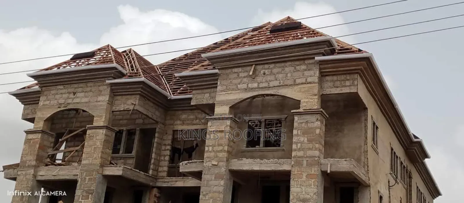 Hero Roofing Sheet, Concrete Parapet Design