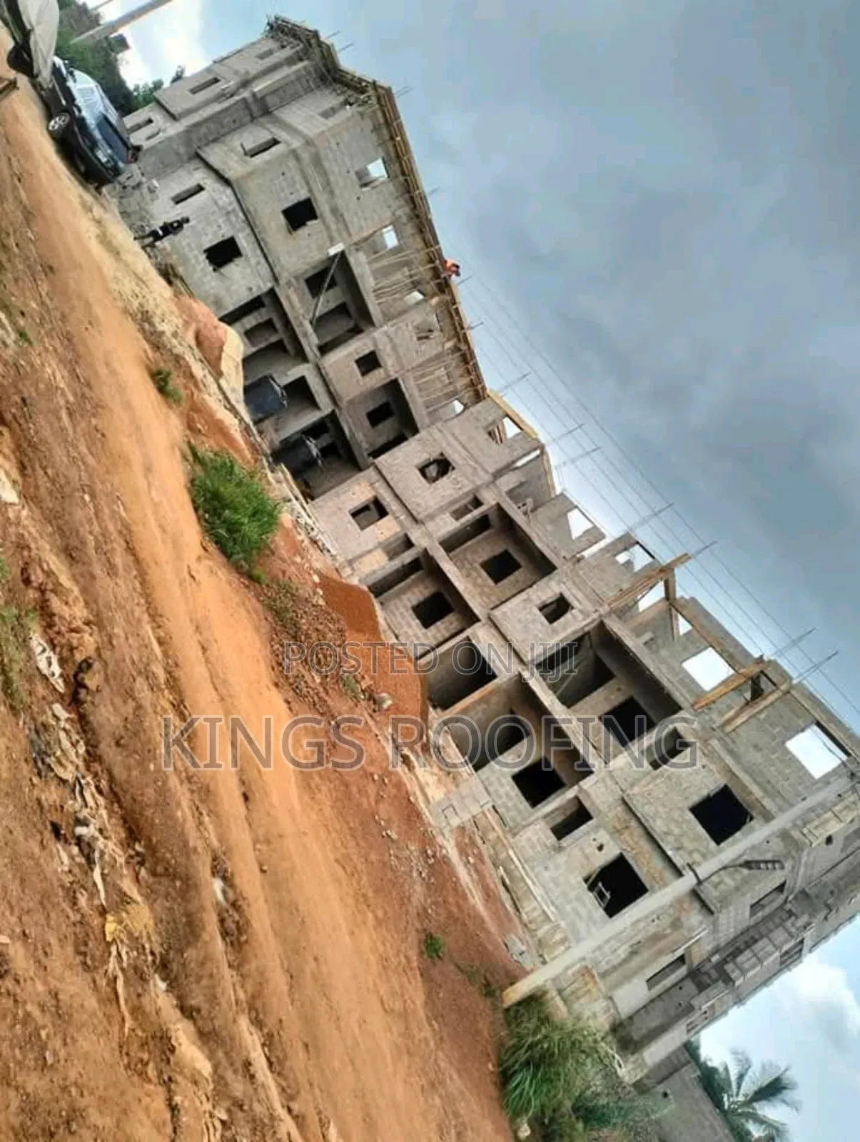 Hero Roofing Sheet, Concrete Parapet Design