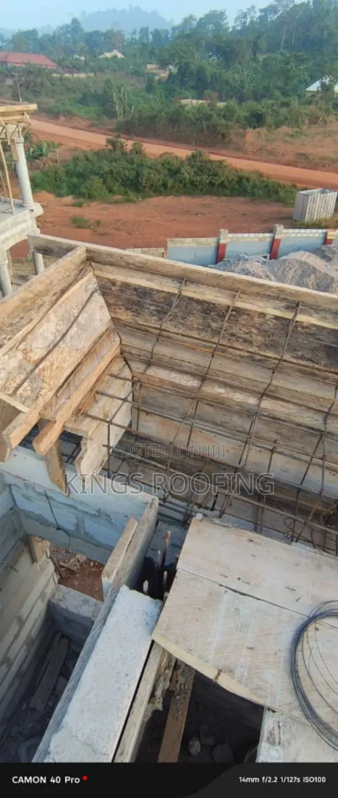 Hero Roofing Sheet, Concrete Parapet Design