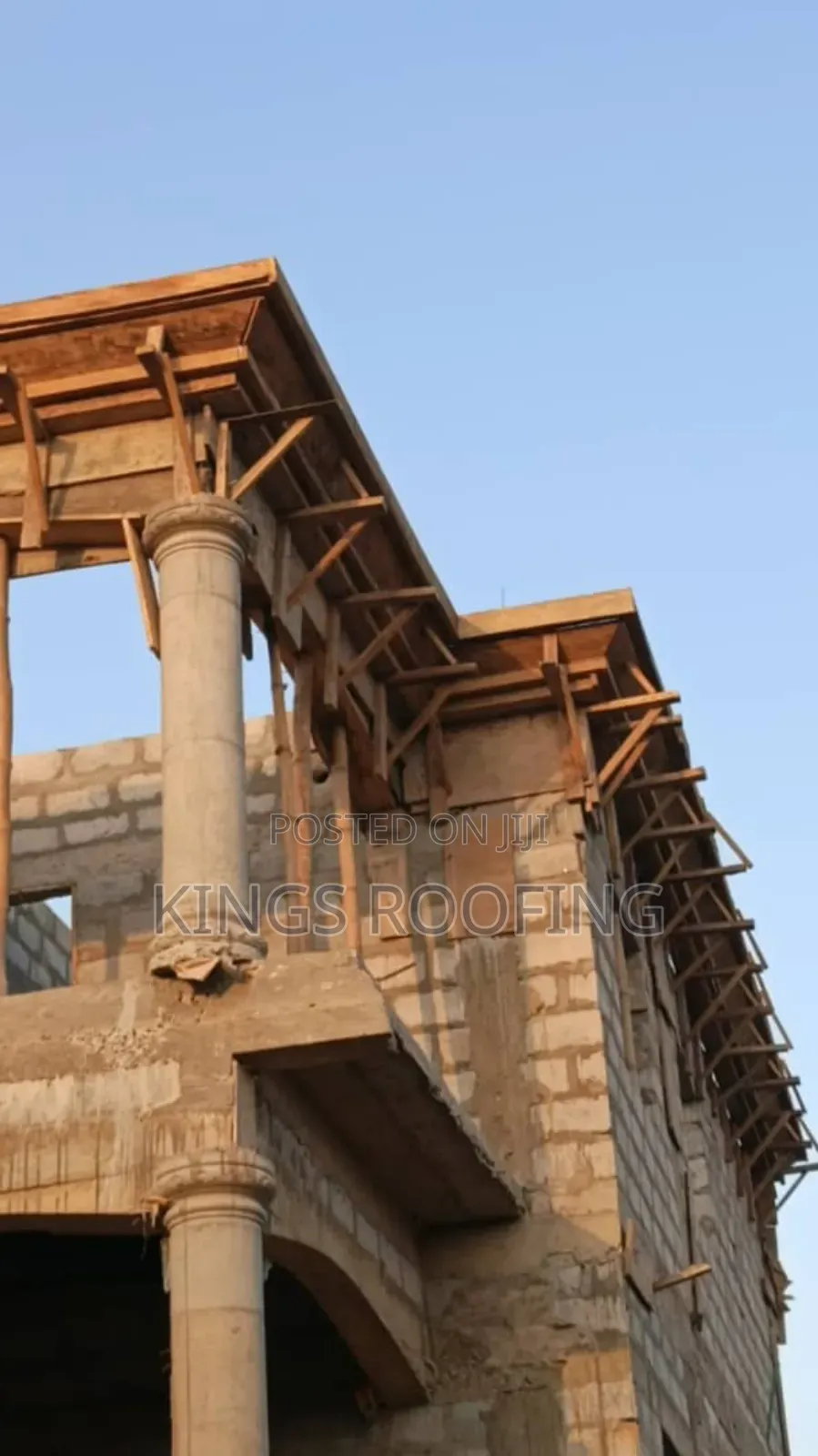 Hero Roofing Sheet, Concrete Parapet Design