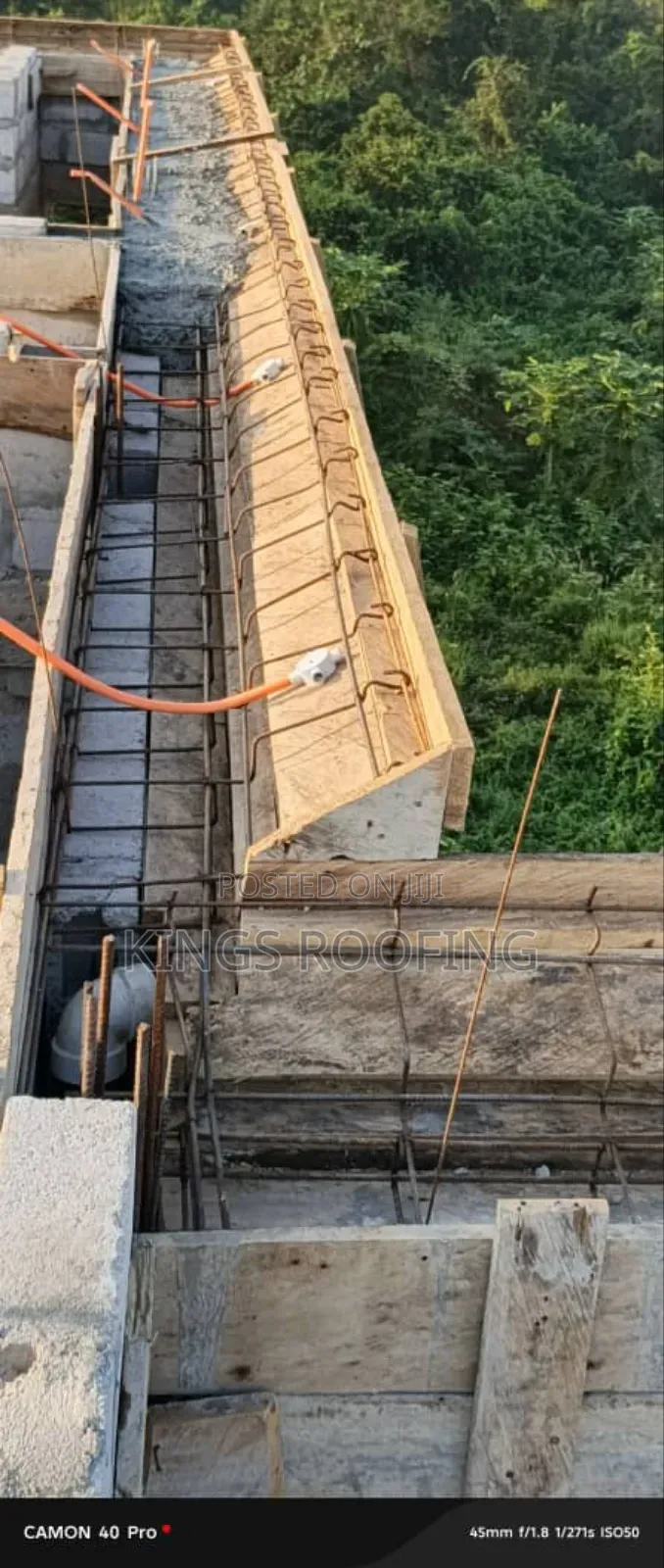 Hero Roofing Sheet, Concrete Parapet Design