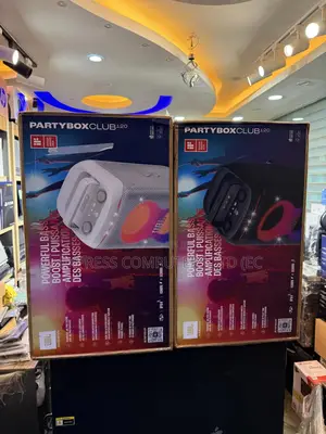 JBL Partybox Club 120 Portable Party Speaker, Powerful JBL Sound Pro,
