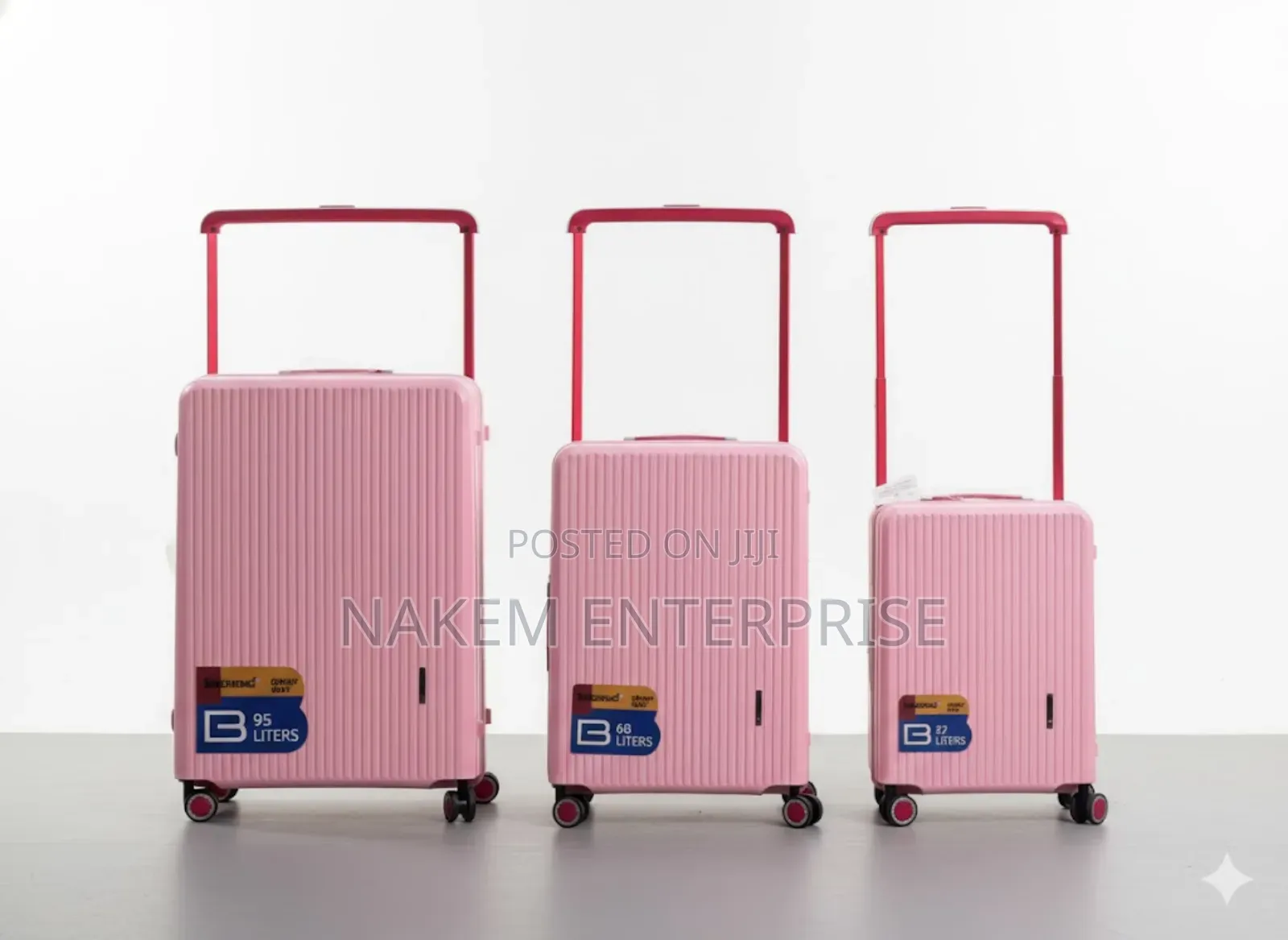 Luxurious 3in1 Zipless Trolling Luggage at Nakem Enterprise