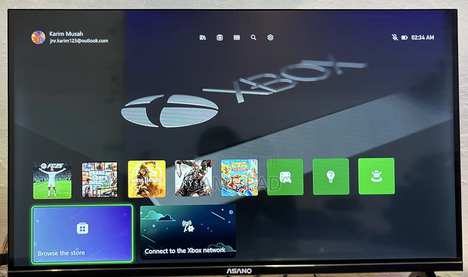 Xbox One Loaded With 5 Games and One Wireless Original Controller