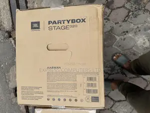 JBL Partybox Stage 320 Portable Party Bluetooth Speaker With Wheels