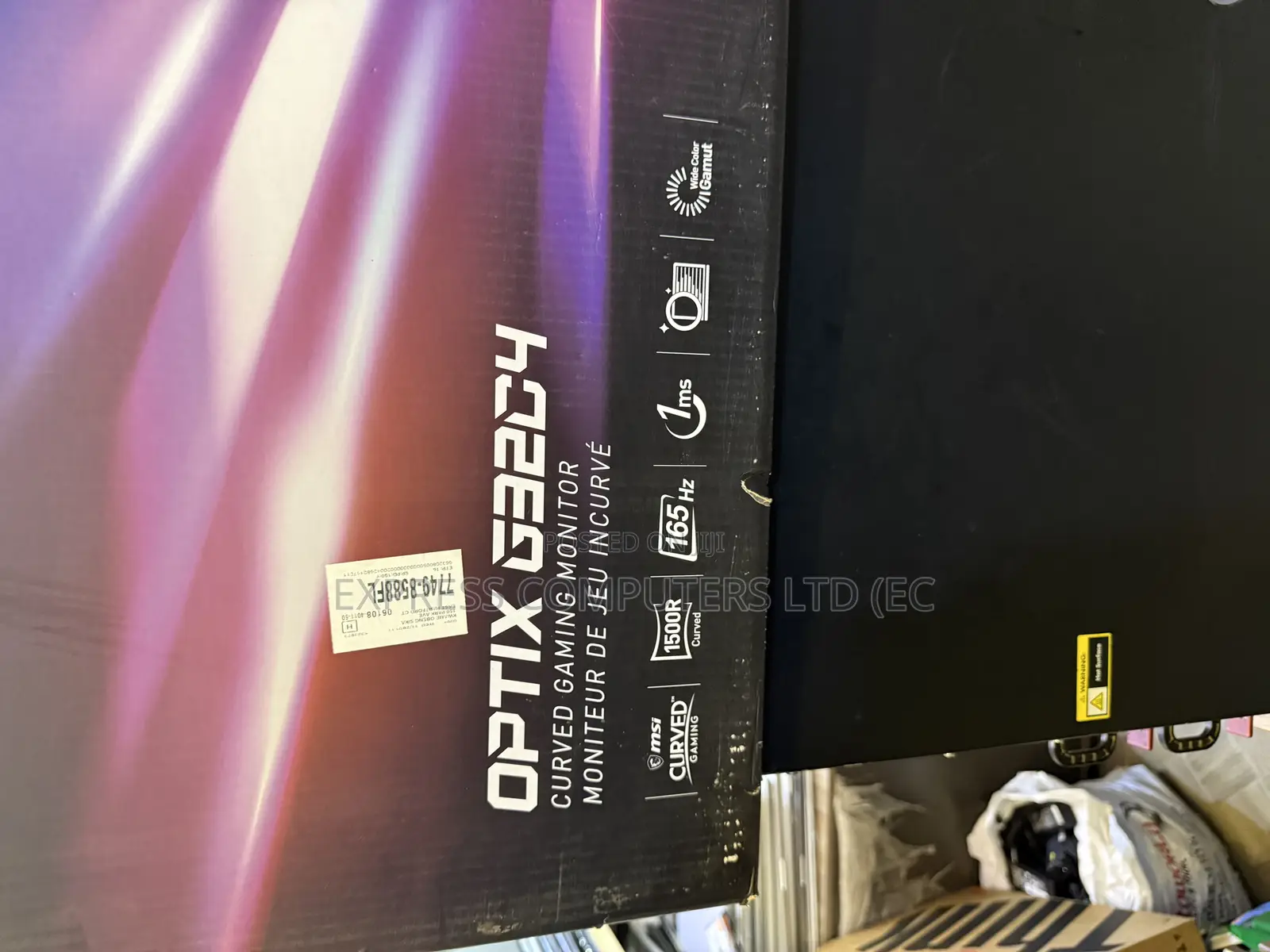 Msi 32 Inches Curved Edgeless Gaming Monitor 165hz Brand New