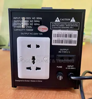 NCTS 800w / 1000va Stabilizer + Avr Stepdown 110v