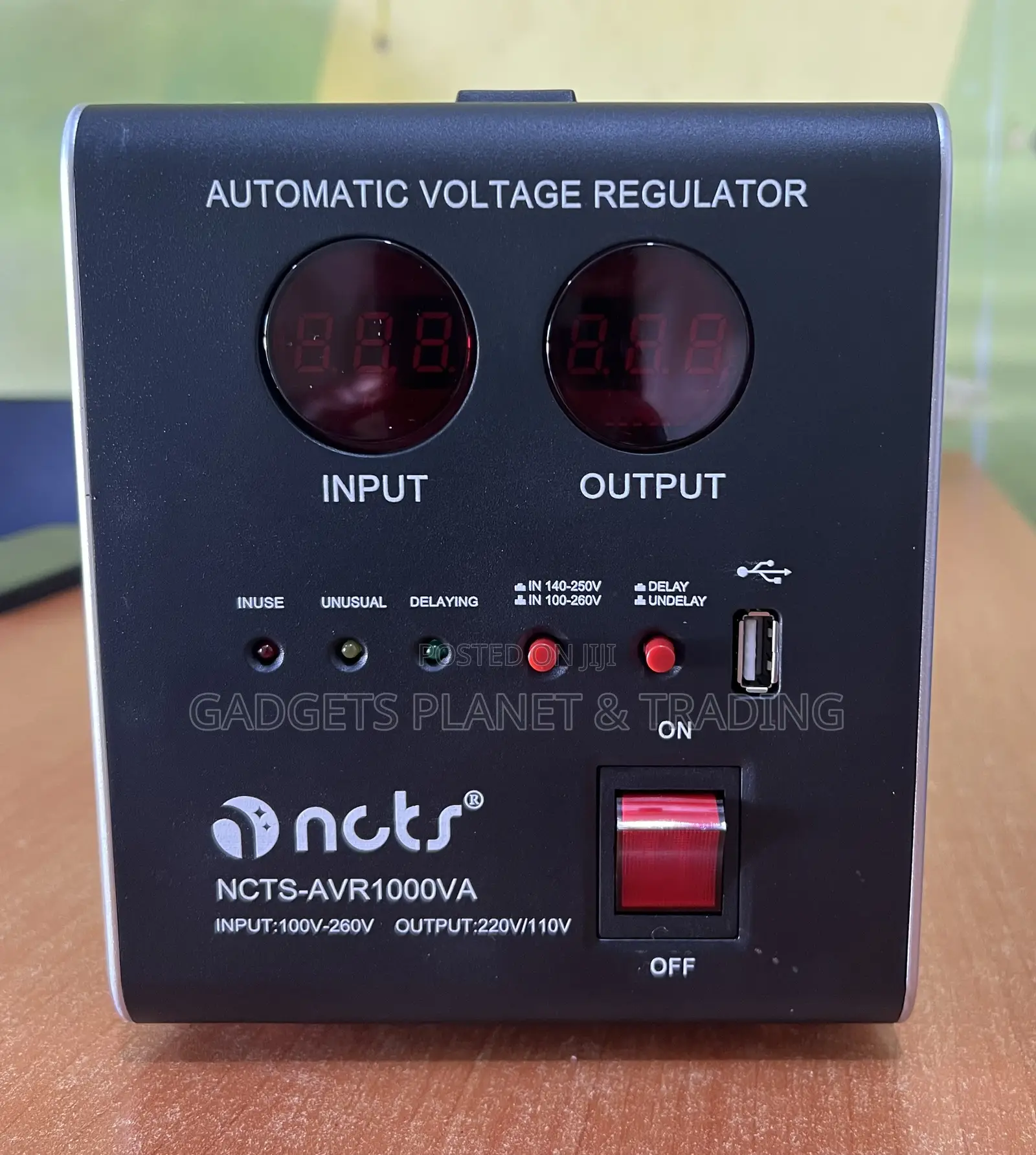 NCTS 800w / 1000va Stabilizer + Avr Stepdown 110v