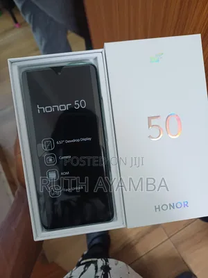 New Honor 50 128 GB Black