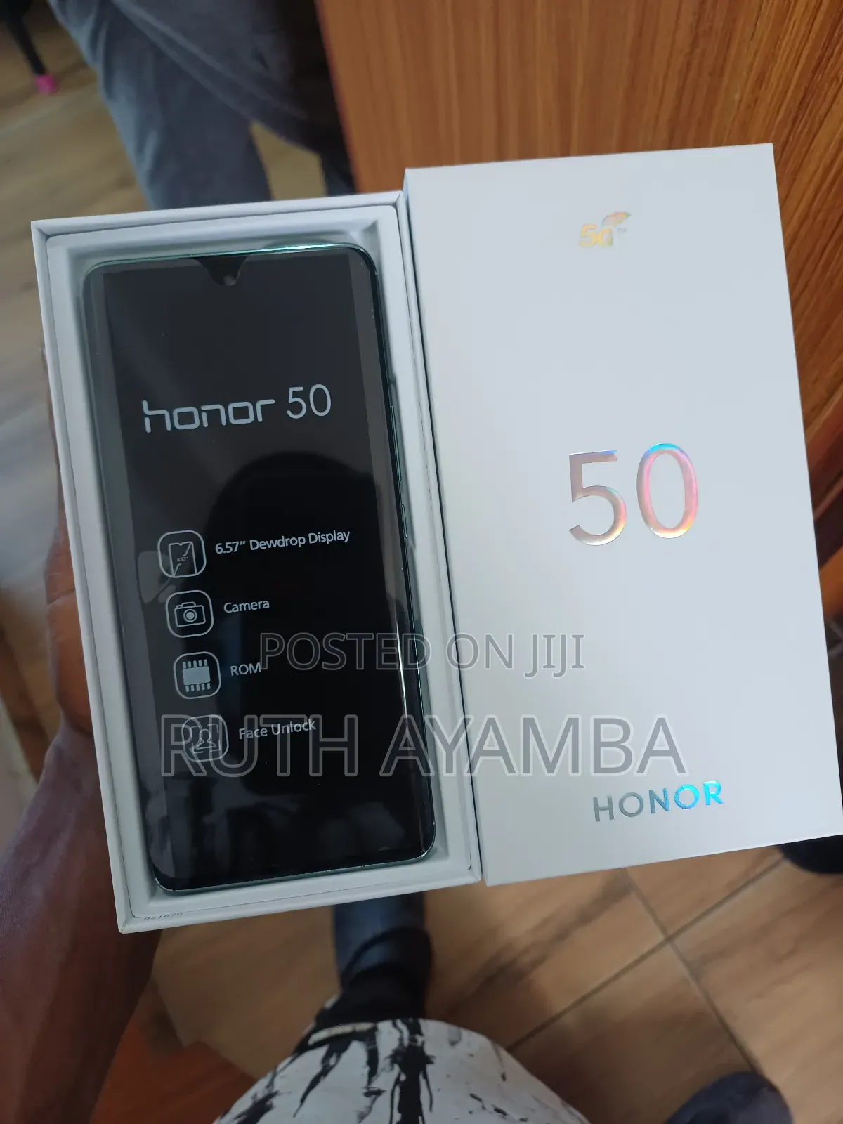 New Honor 50 128 GB Black