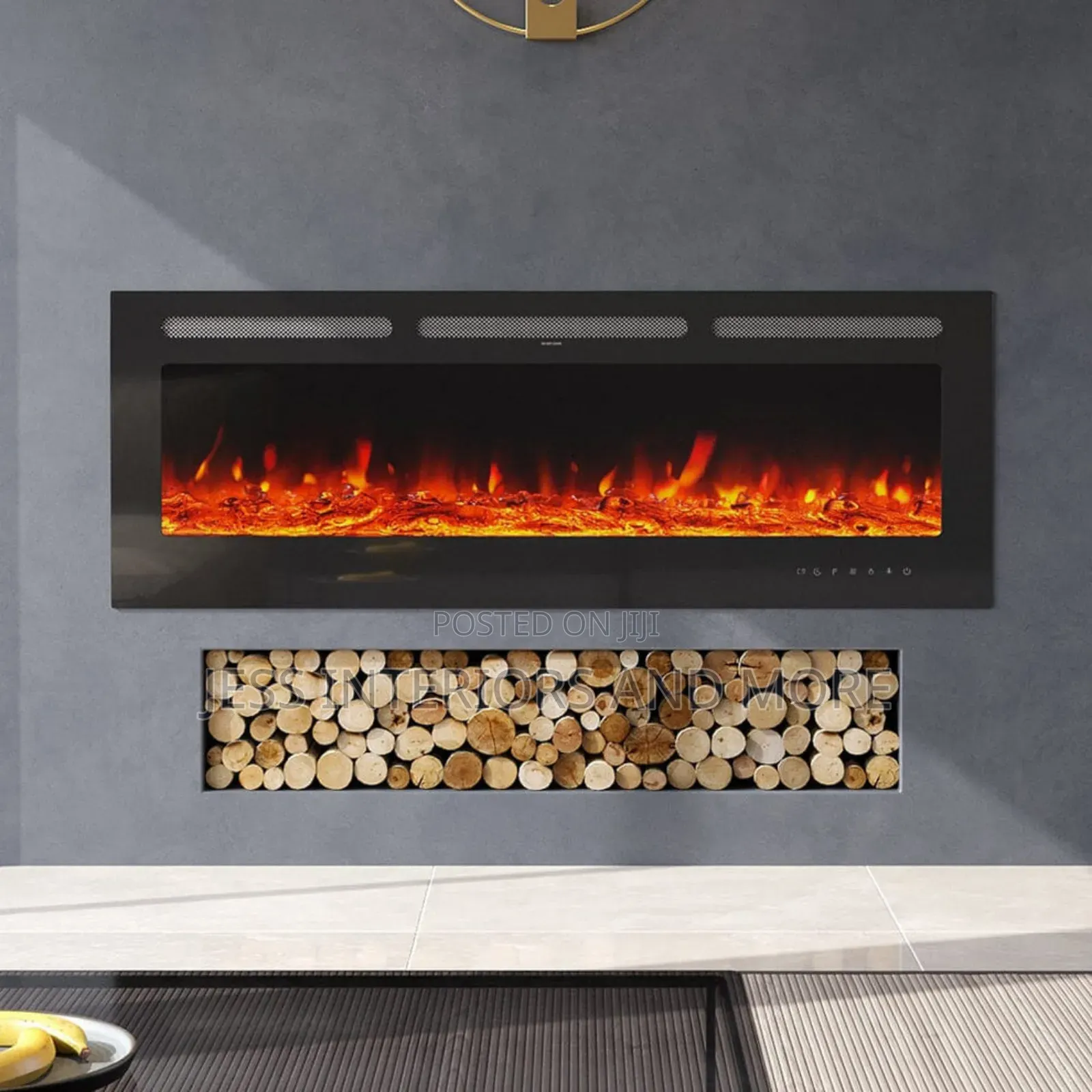 Electric Fireplace (60 Inch Wall Mounted
)