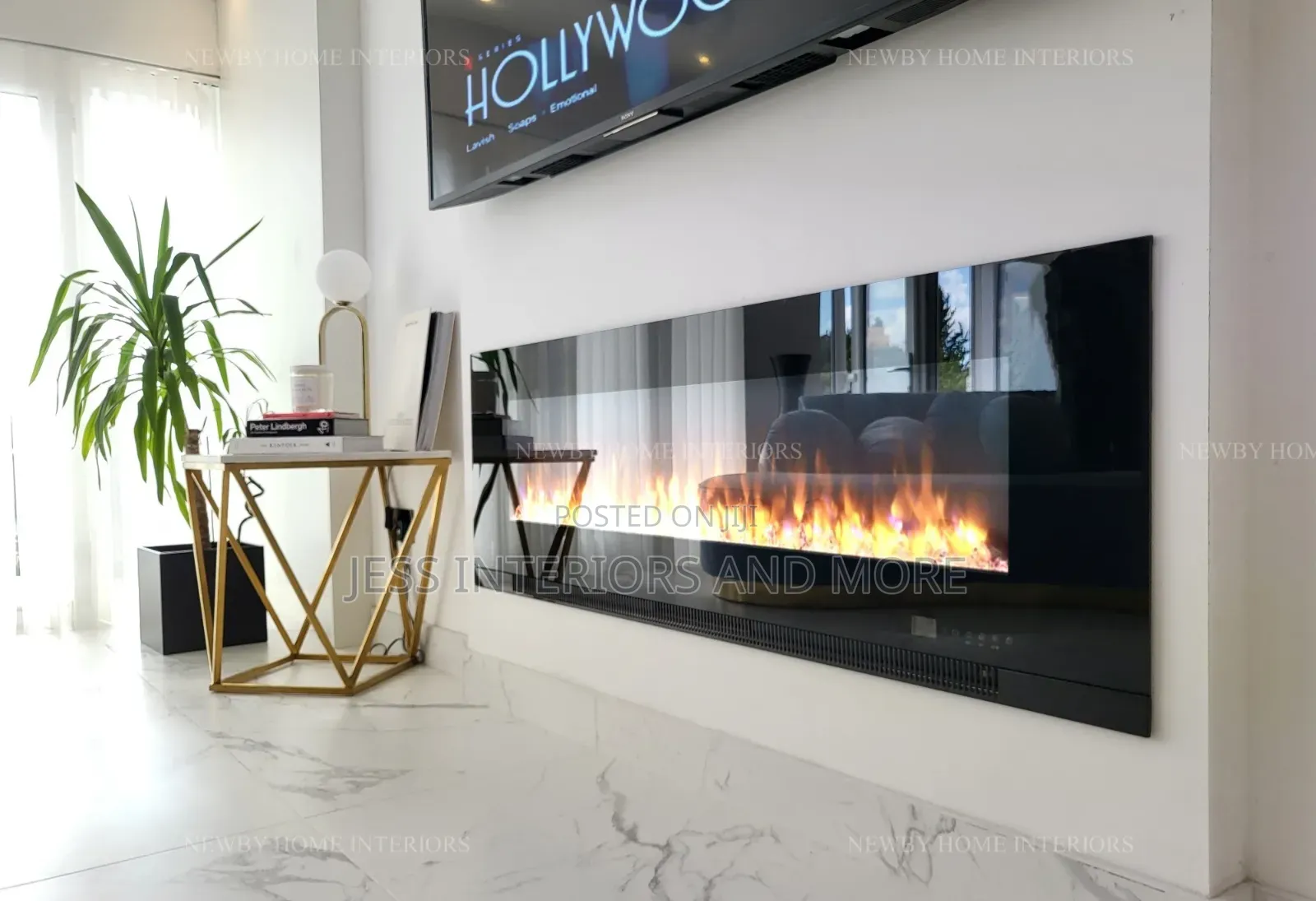 Electric Fireplace (60 Inch Wall Mounted
)