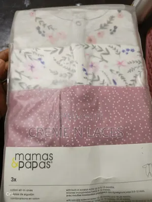 3 Pieces Sleep Suit Mamas Papas 9-12mths