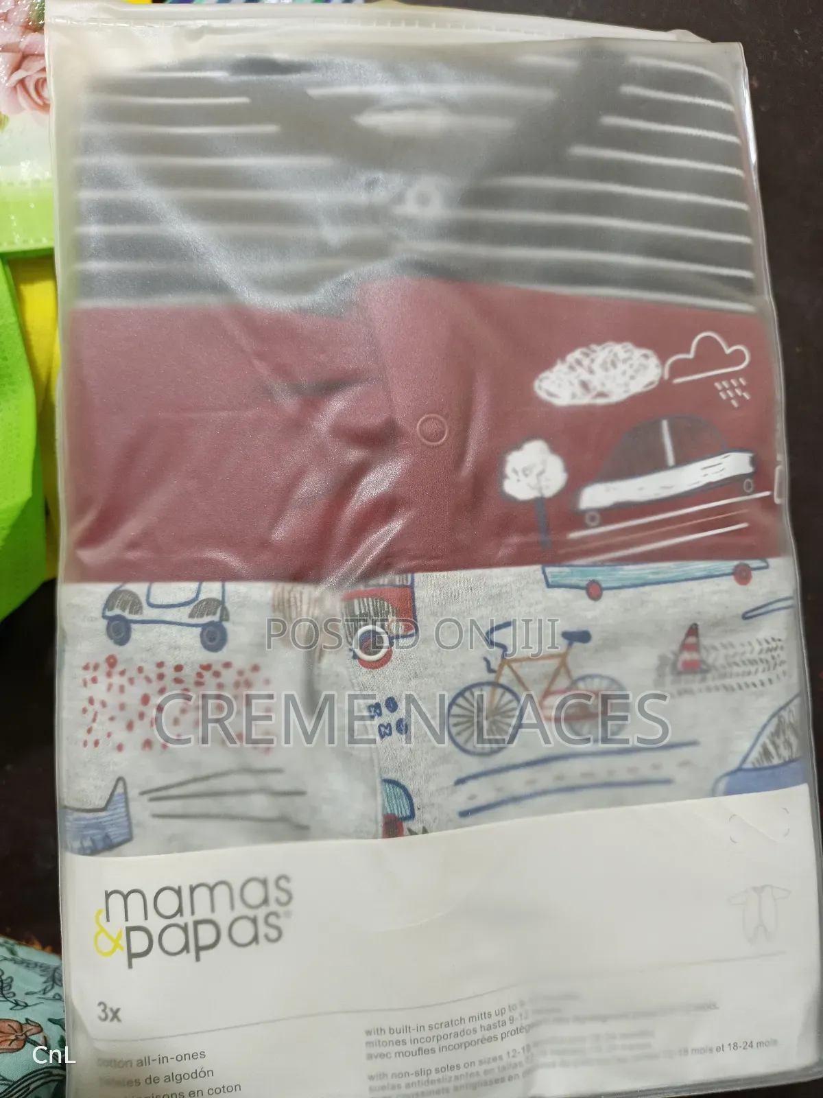 3 Pieces Sleep Suit Mamas Papas 9-12mths