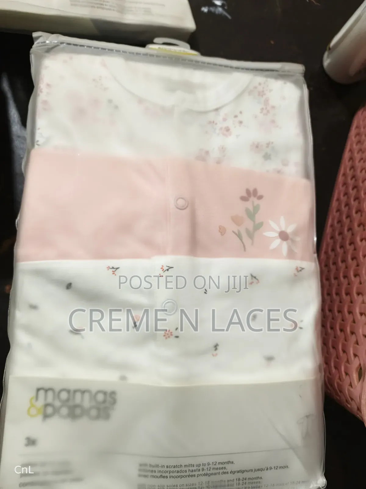 3 Pieces Sleep Suit Mamas Papas 0-3 MTHS