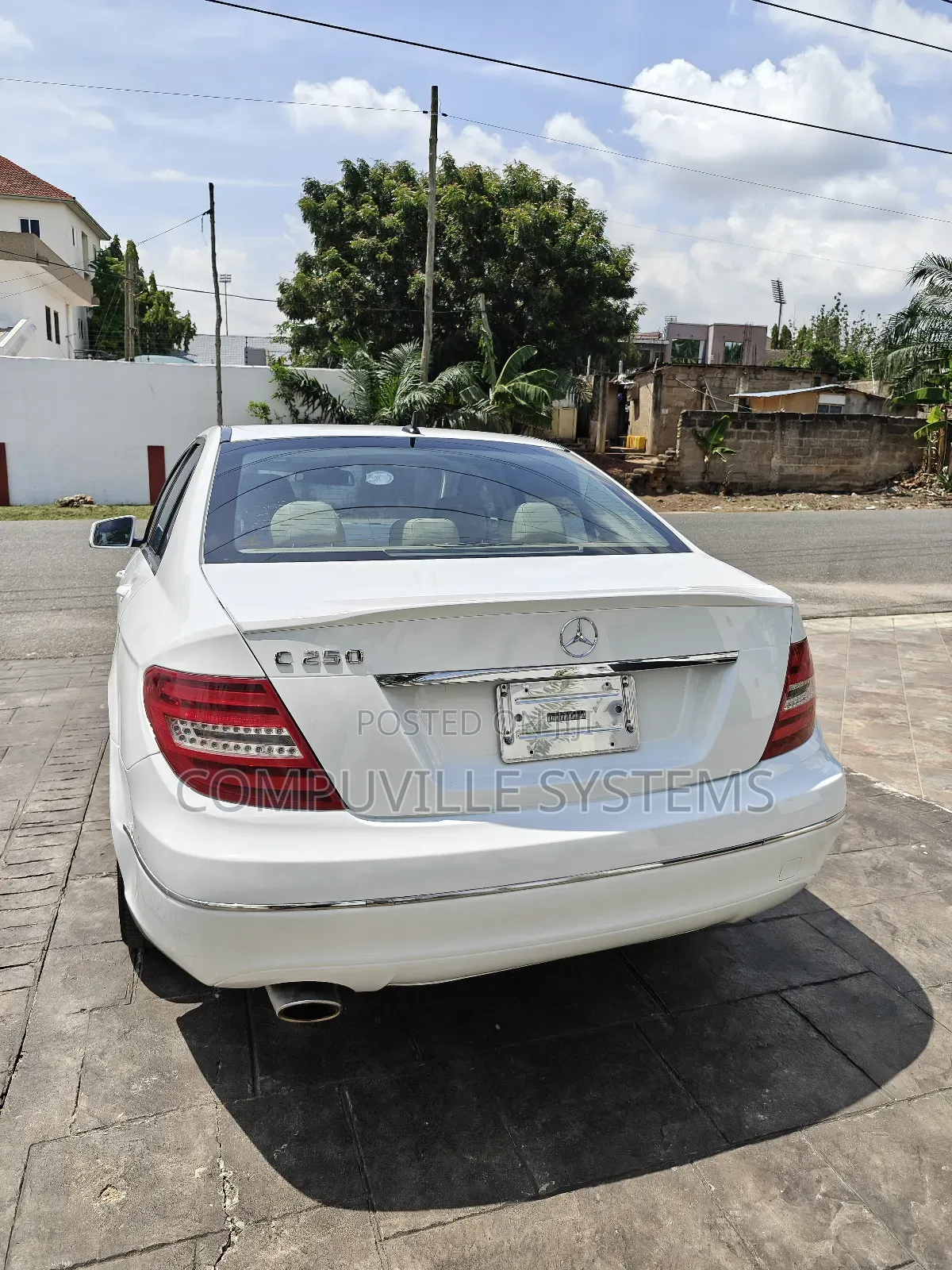Mercedes-Benz C250 2014 White