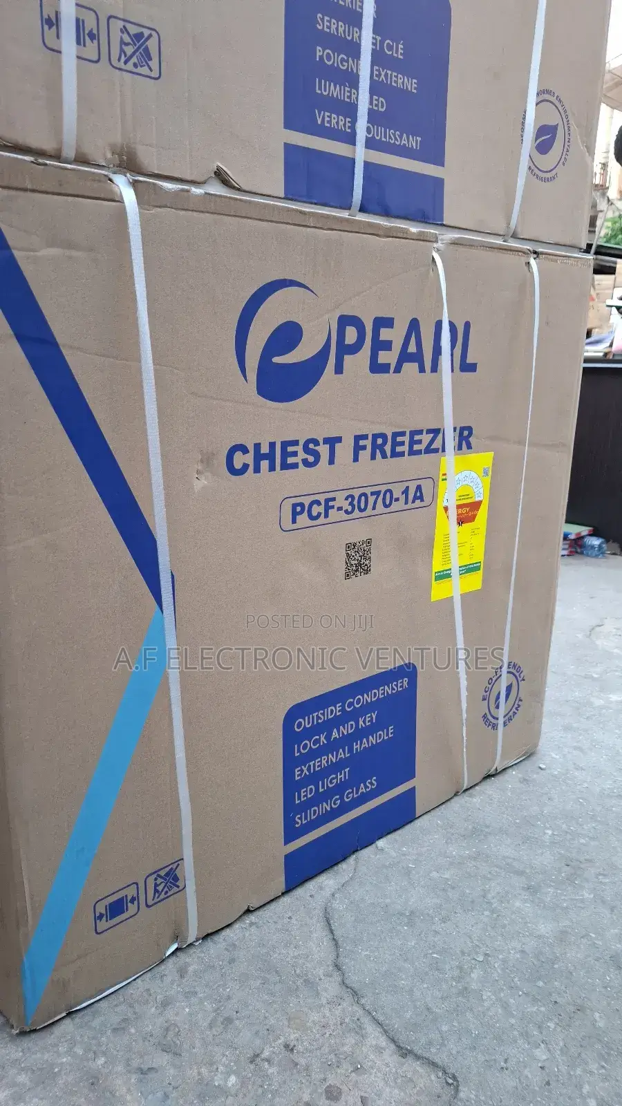 Pearl 251-Litres Chest Freezer PCF-3070-1a