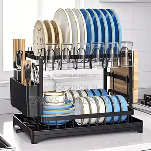 Metallic Non Stick Dish Rack