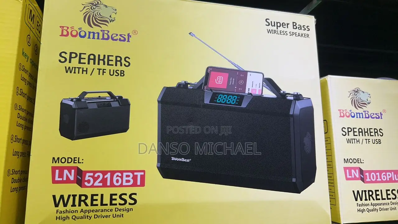 Boombest Bluetooth Speaker Ln-5216bt
