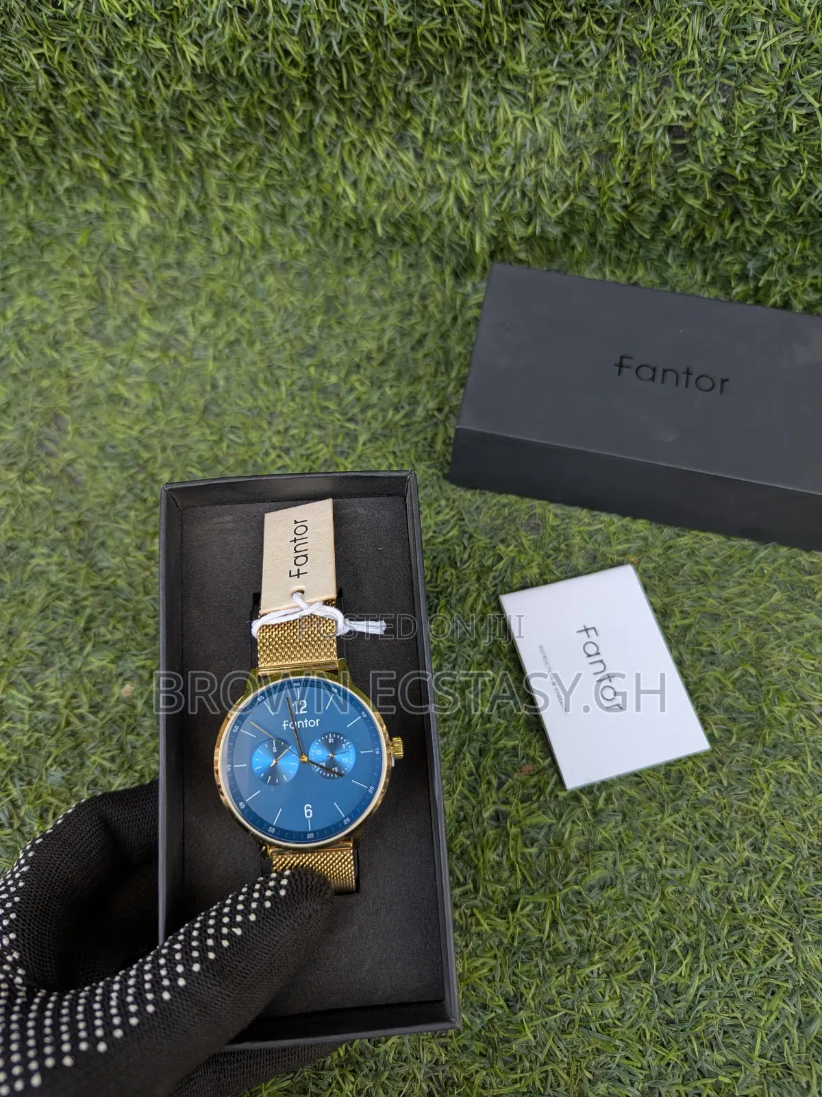 Original Fantor Blue Dial Watch