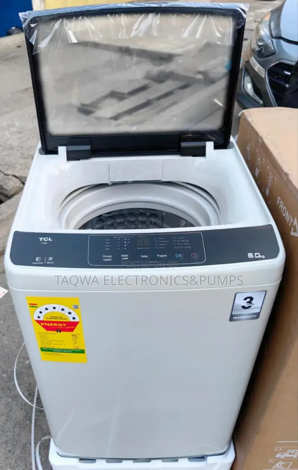 F708tl Top Load TCL Full Automatic 8kg Washing Machine
